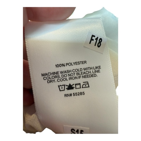 Express Floral Frenzy Pastel Smock Waist Ruffle Balloon Sleeve Mini Dress & Top - Picture 14 of 16